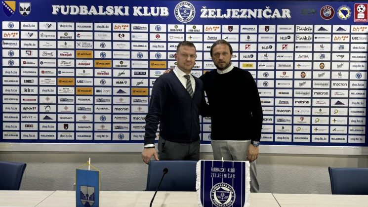 Emir Bijedić, predsjednik NK Bosna / Samir Bekrić, sportski direktor FK Željezničar